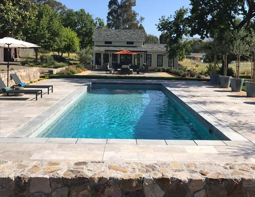latham fiberglass swimming pools for sonoma county